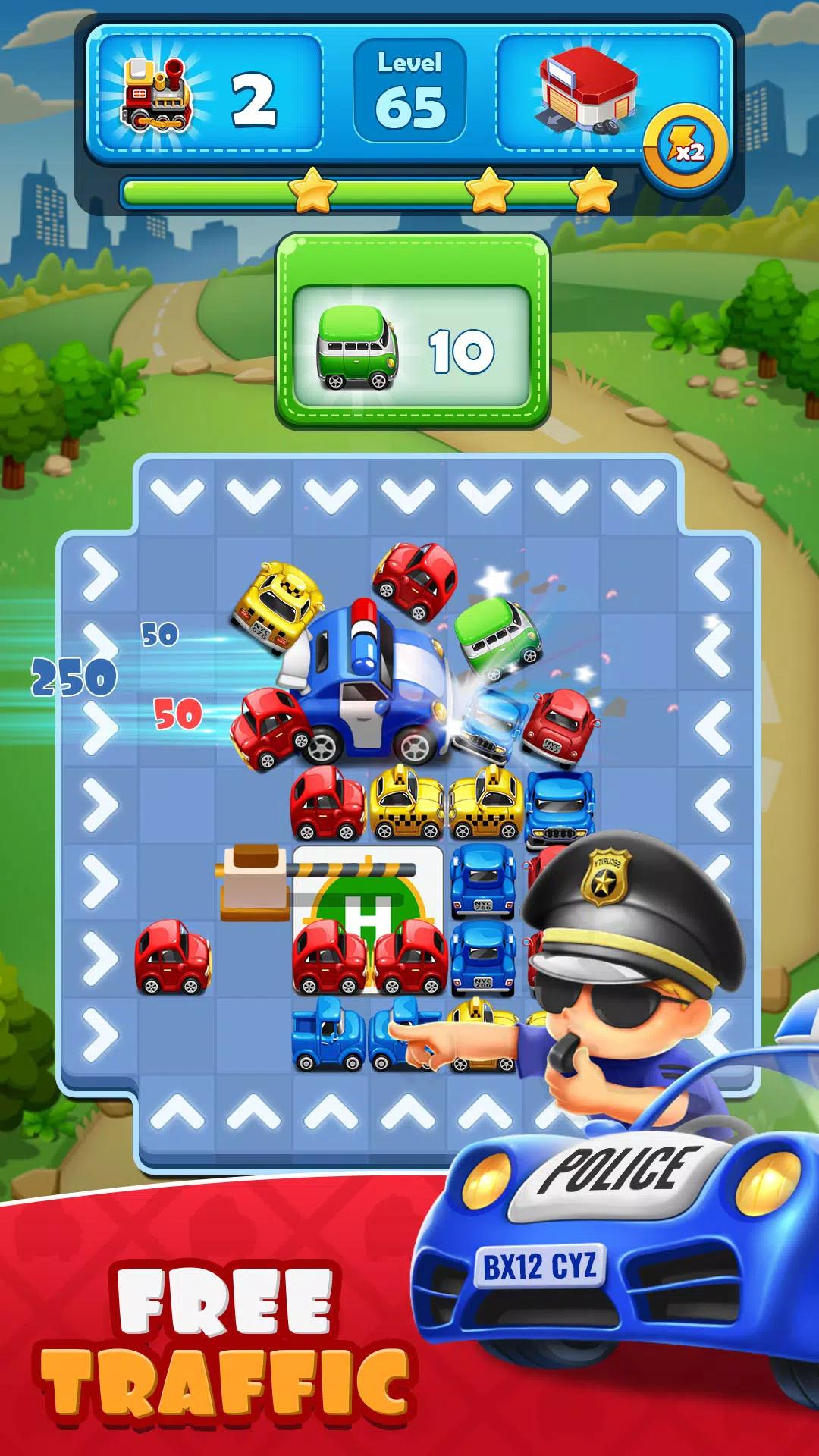 Traffic Jam Cars Puzzle Match3 Screenshots