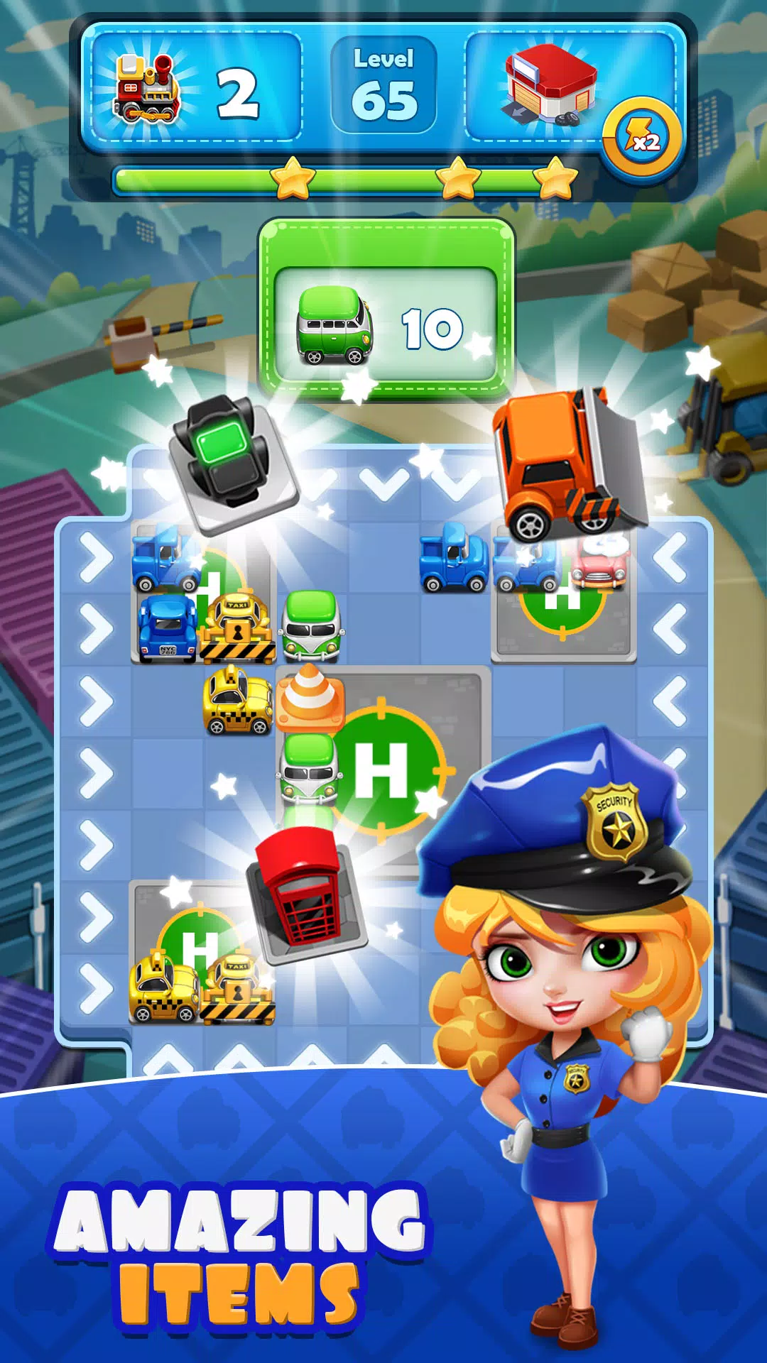 Traffic Jam Cars Puzzle Match3 Screenshots