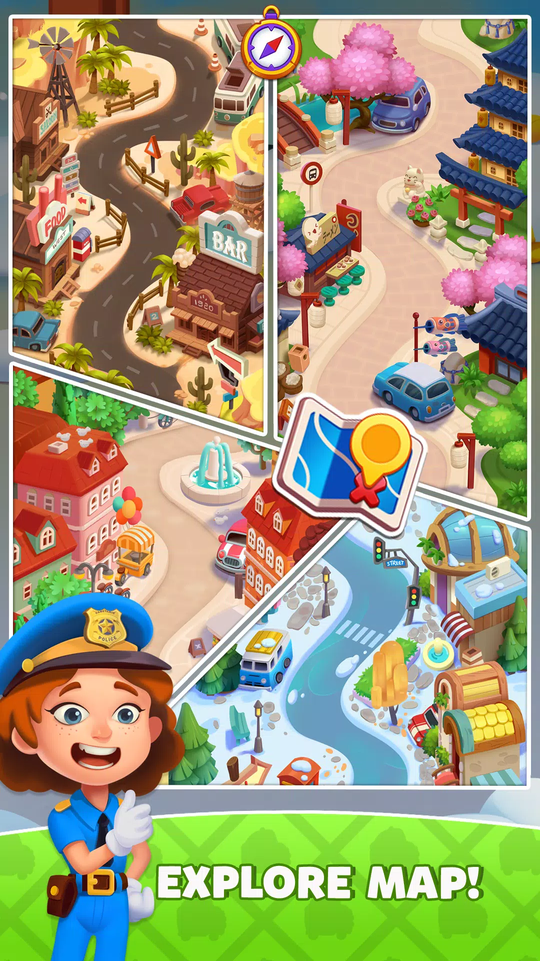Traffic Jam Car Puzzle Match 3 Screenshots