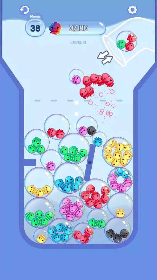 Drop & Sort Jellyfish Screenshots