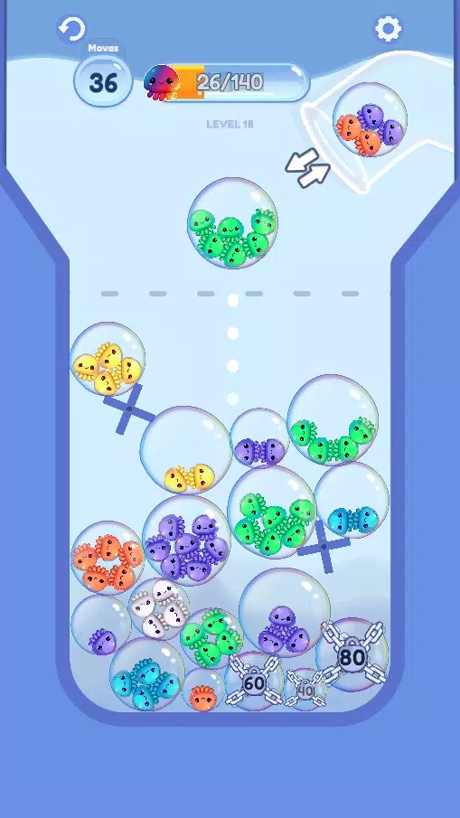 Drop & Sort Jellyfish Screenshots