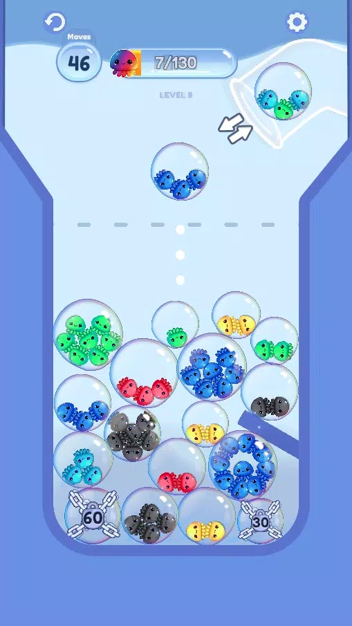 Drop & Sort Jellyfish Screenshots
