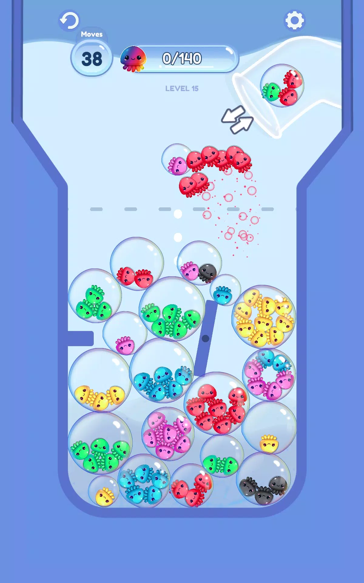 Drop & Sort Jellyfish Screenshots