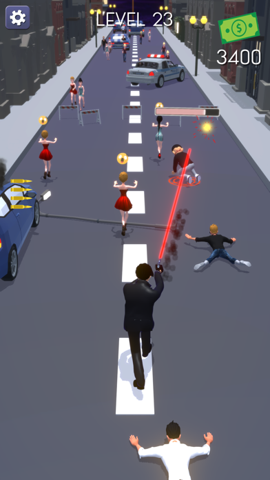 Tangkapan layar Mobile Target