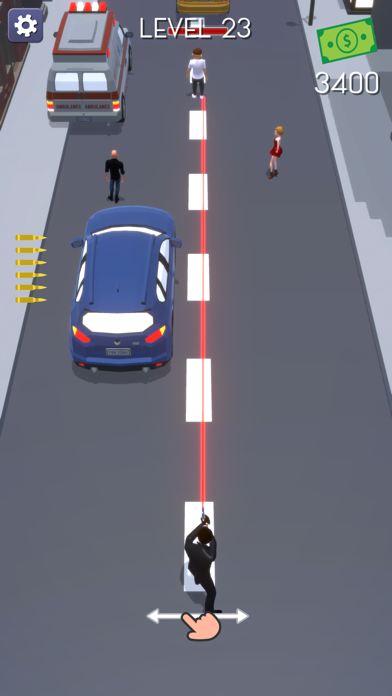 Tangkapan layar Mobile Target