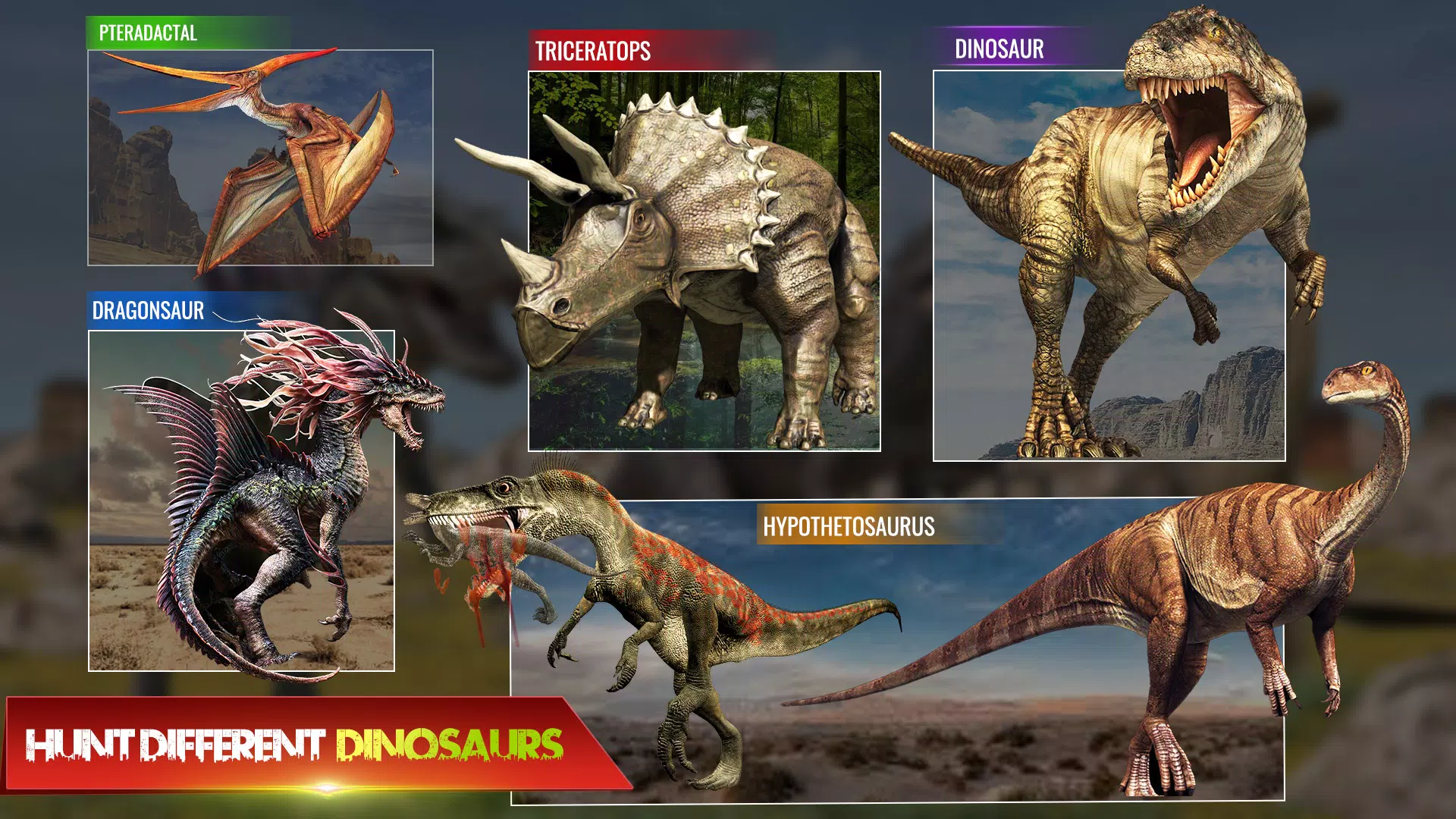 Wild Dinosaur Hunting Games Screenshots