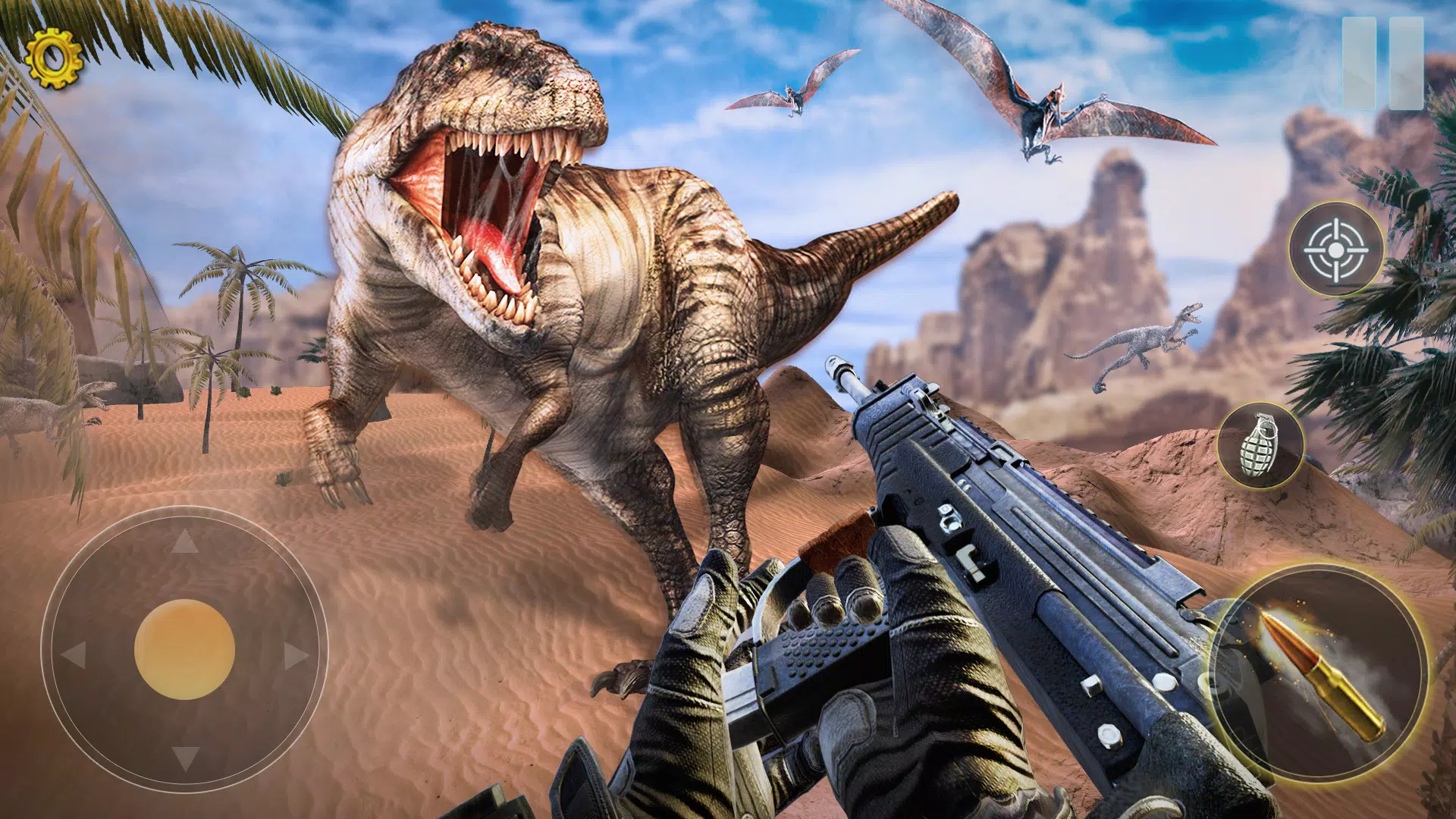 Wild Dinosaur Hunting Games Screenshots