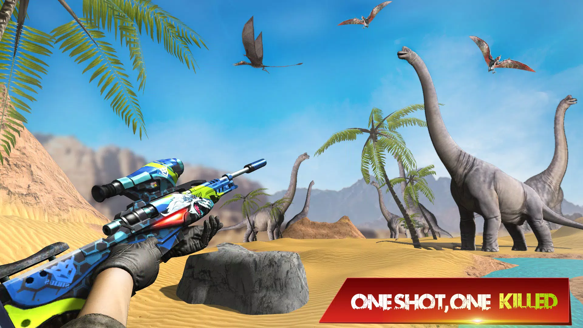 Wild Dinosaur Hunting Games Screenshots