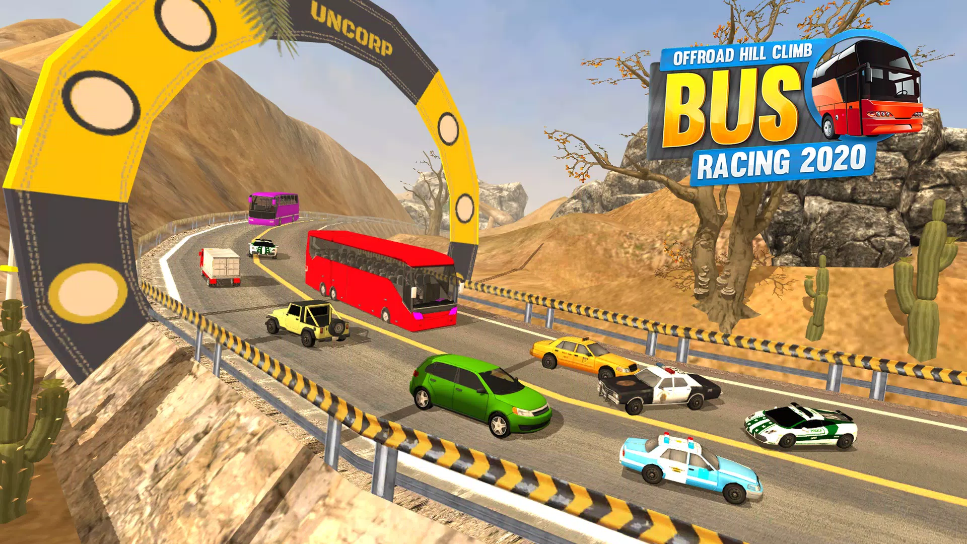 Offroad Bus Climb Hill Racing Screenshots