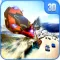 Vertical Driving Extreme Stunt