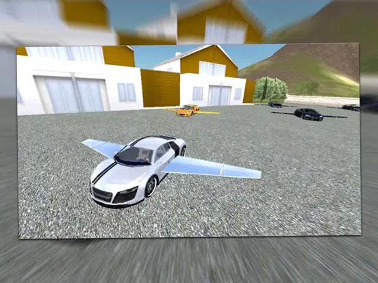 Tangkapan skrin Flying Super Car 2020 iPad 