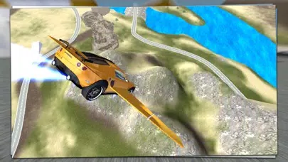 Tangkapan skrin Flying Super Car 2020