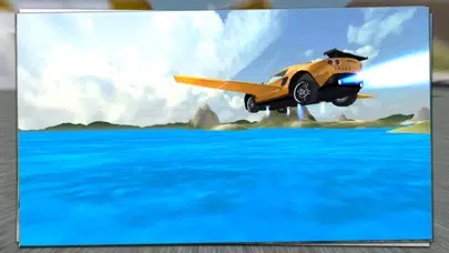 Tangkapan skrin Flying Super Car 2020