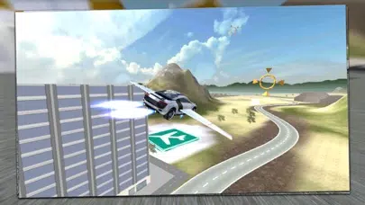 Tangkapan skrin Flying Super Car 2020