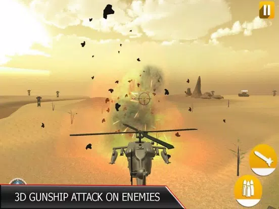 صور Gunship Heli: Air Fighting iPad 