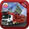 Car Transport Truck Driving