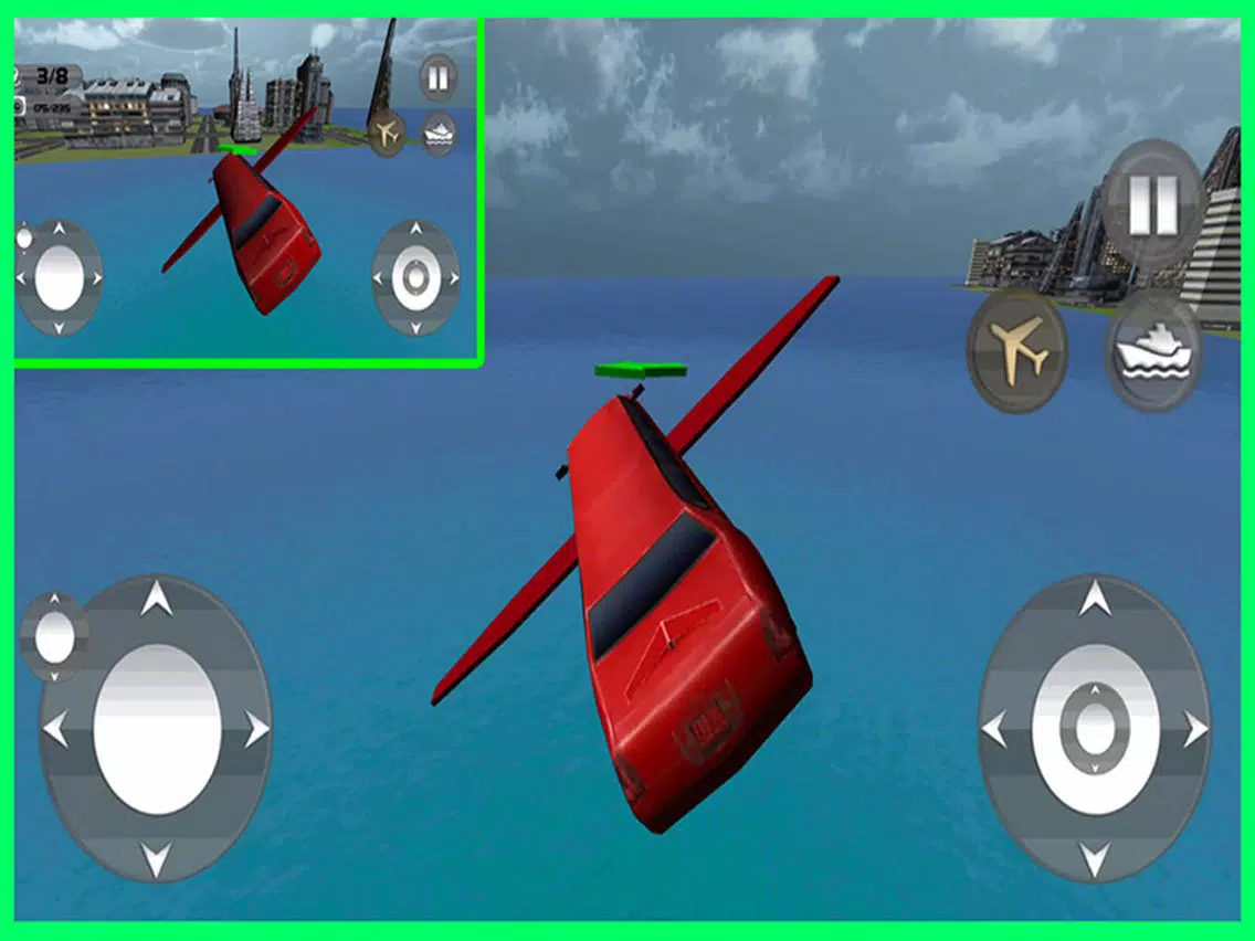 Floating Limo Flying Car Simulator - Futuristic Driving Stunts - Airplane Flight Pilot iPad Screenshots