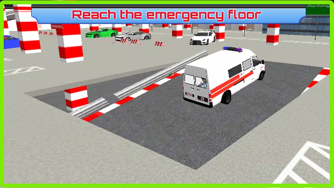 Multi-Storey Ambulance Parking - Emergency Hospital Rescue Driving Simulator Screenshots