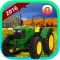 Real Corn Farming Tractor trolley Simulator 3d 2016 – free crazy farmer Harvester cultivator pro driving village sim