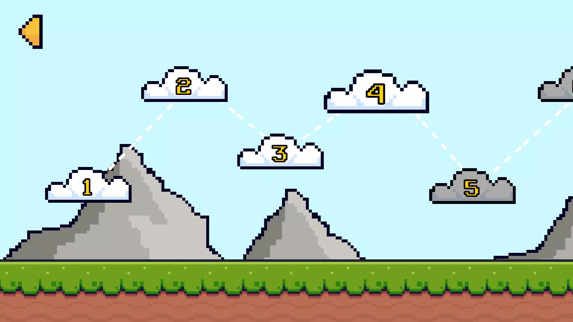 Capturas de tela do Jump Jump