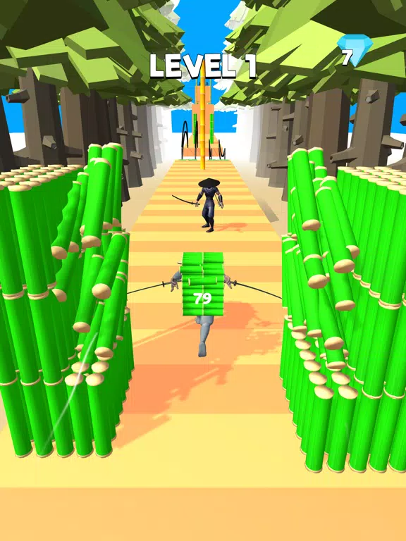 Bamboo Run iPad  스크린샷