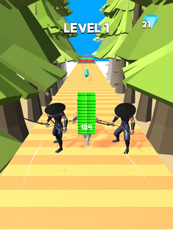 Bamboo Run iPad  스크린샷
