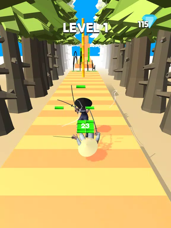 Bamboo Run iPad  스크린샷