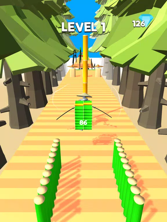 Bamboo Run iPad  스크린샷
