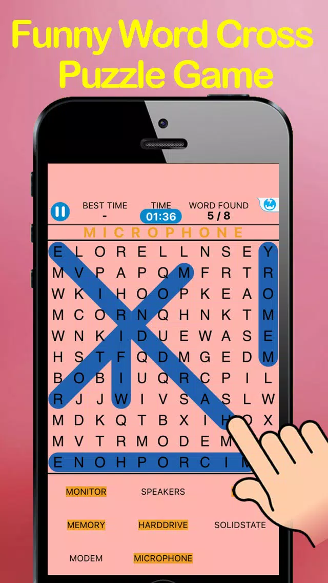 Word Cross Puzzle Free App - plant Search Coloring Word Puzzles Games Screenshots