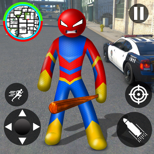 Merge Rope Hero : Vice Town Merge Rope Hero : Vice Town