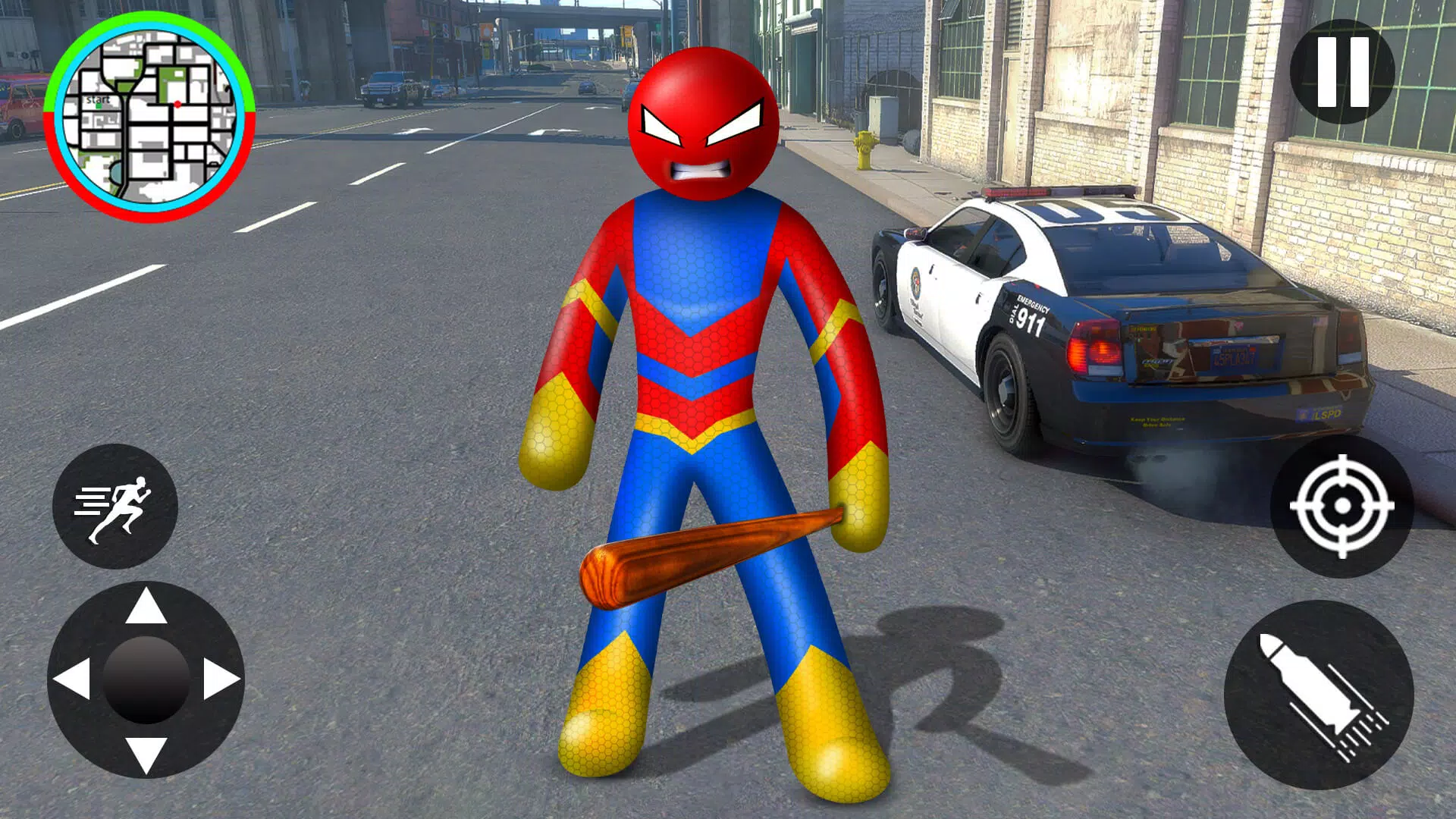 Merge Rope Hero : Vice Town Screenshots