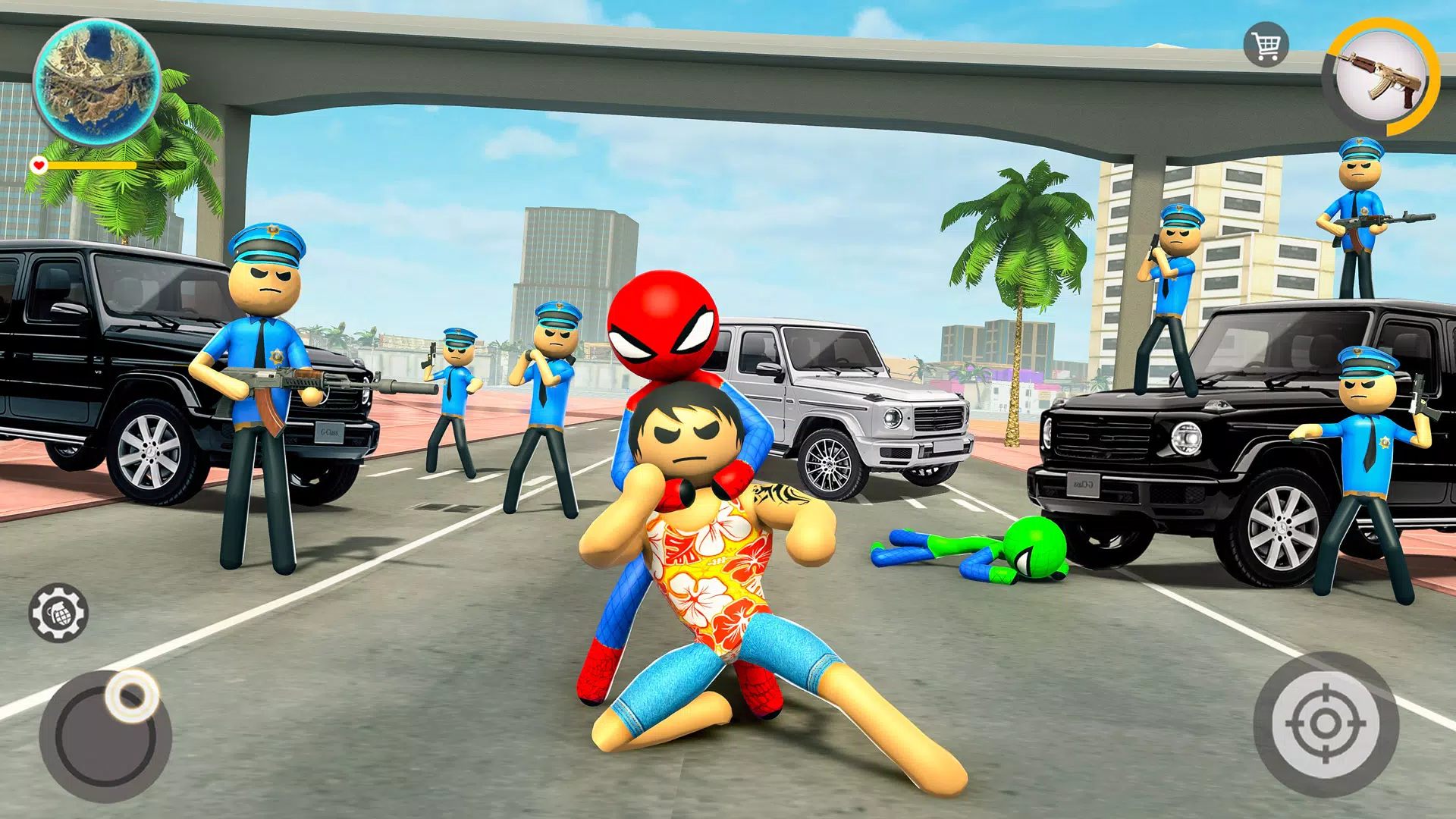 Merge Rope Hero : Vice Town Screenshots