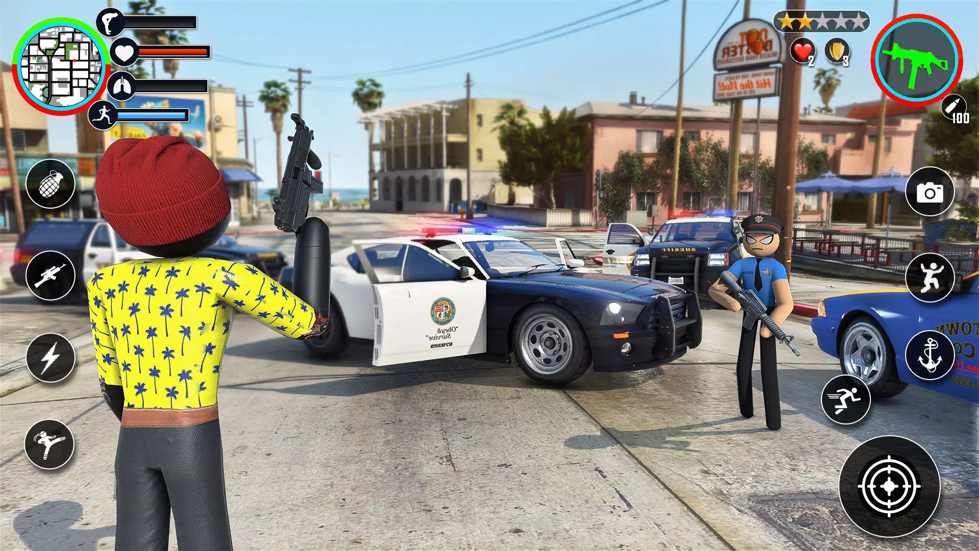 Merge Rope Hero : Vice Town Screenshots