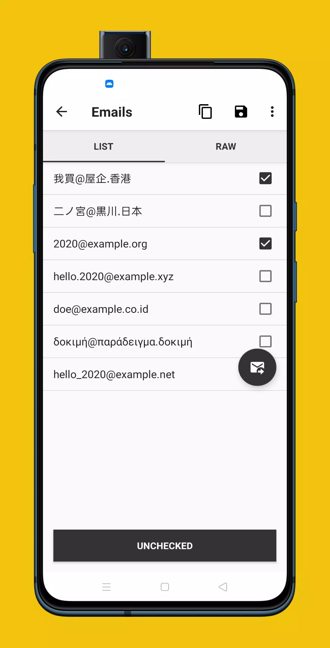Email Address Extractor Screenshots