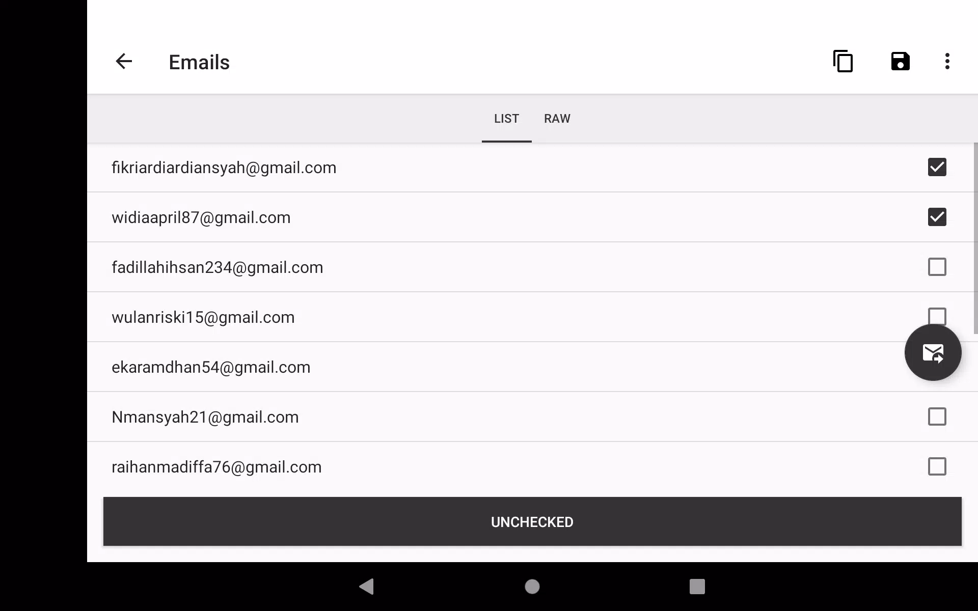Email Address Extractor Screenshots