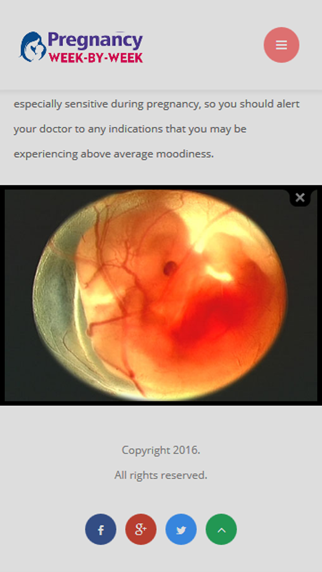 Pregnancy Week by Week Symptoms Screenshots