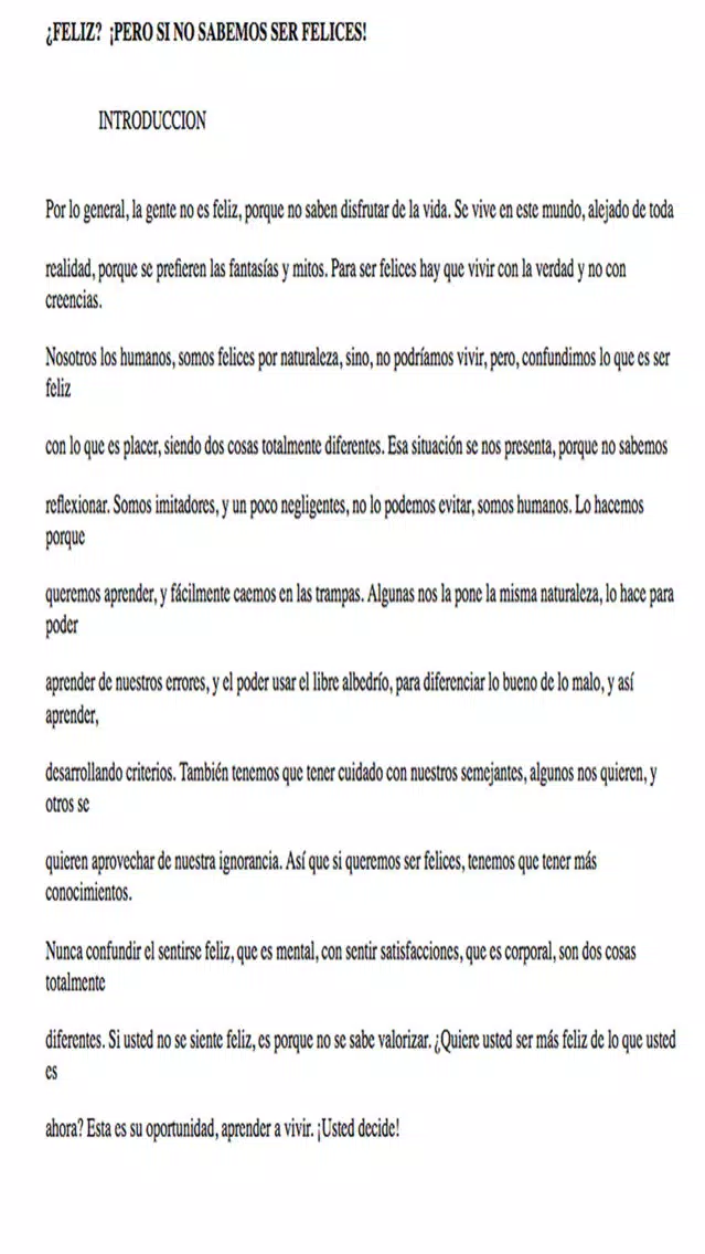 Ser Feliz Es El Secreto De La Vida Screenshots