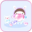 Bebe heart go lokcer theme
