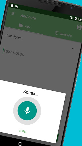 Voice notes Screenshots