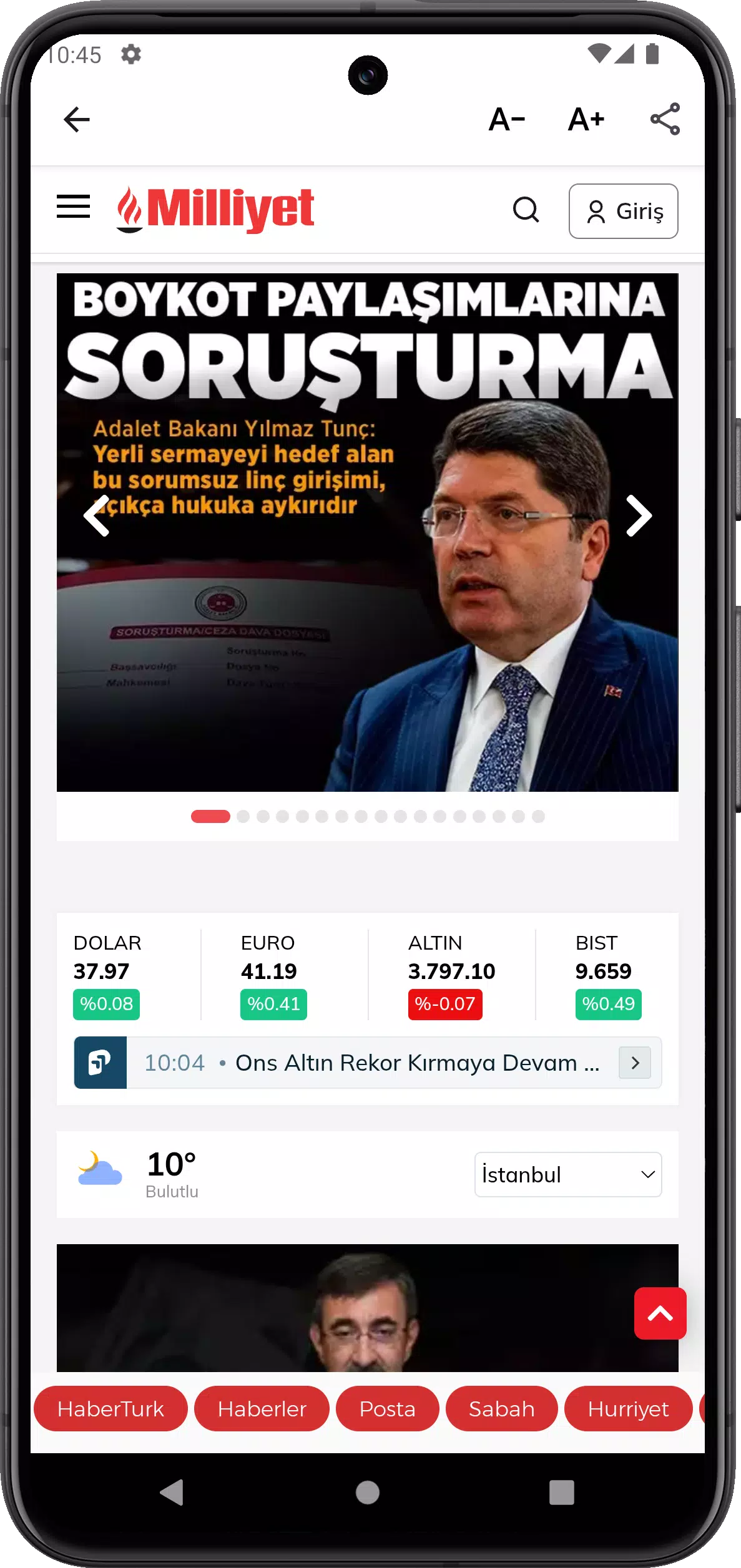 Türkiye Gazeteleri Screenshots