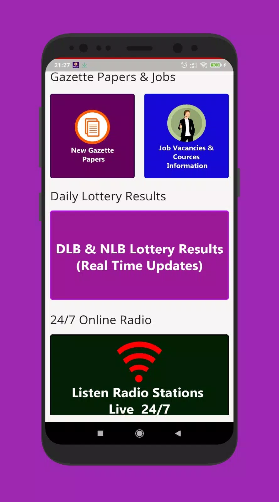 Sinhala and Tamil Gazette LK Screenshots