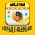 Lunar Calendar 2019
