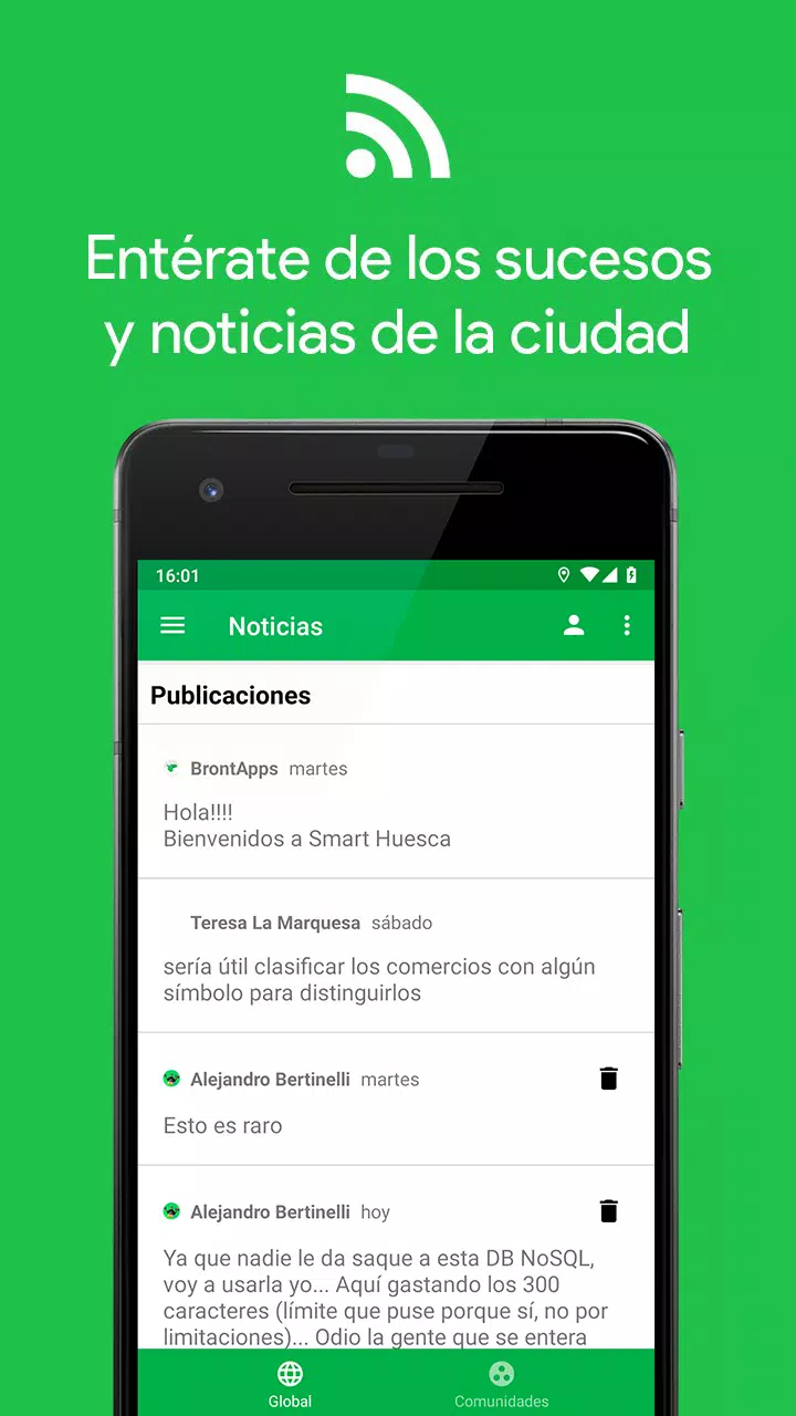 Captures d'écran de Smart Huesca