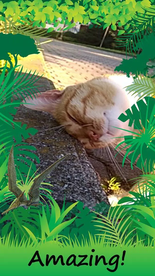 صور Jurassic Dino Photo Sticker