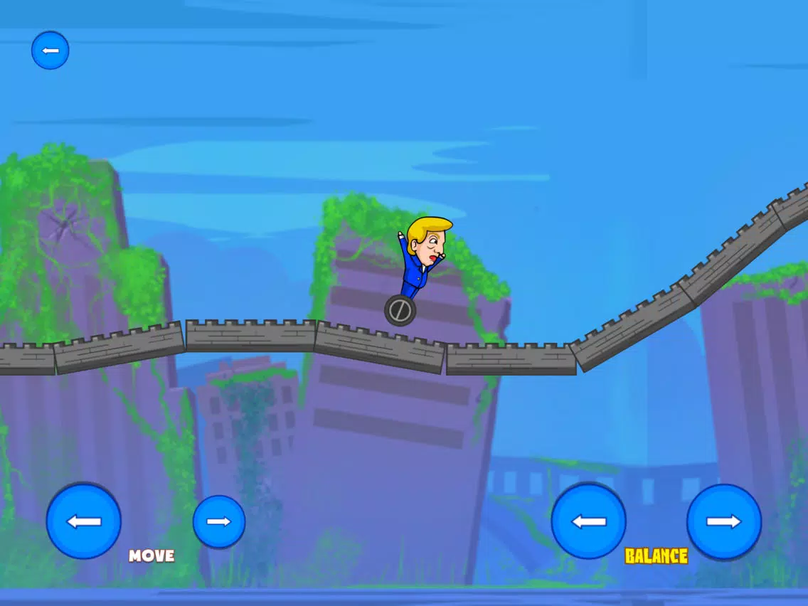 Trump Hoverboard - Riding the Wall iPad  스크린샷