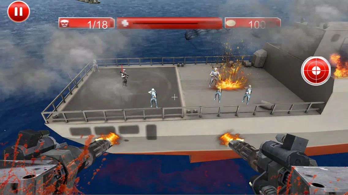 ภาพหน้าจอของ City Gunship Defence Fighters