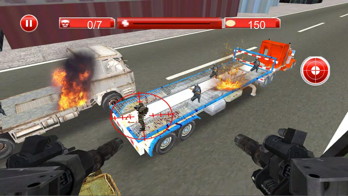 ภาพหน้าจอของ City Gunship Defence Fighters