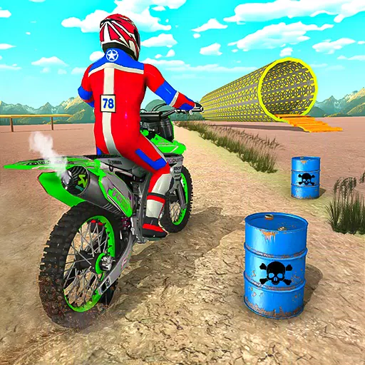 Bike Game 3D: Motocross Skills应用截图