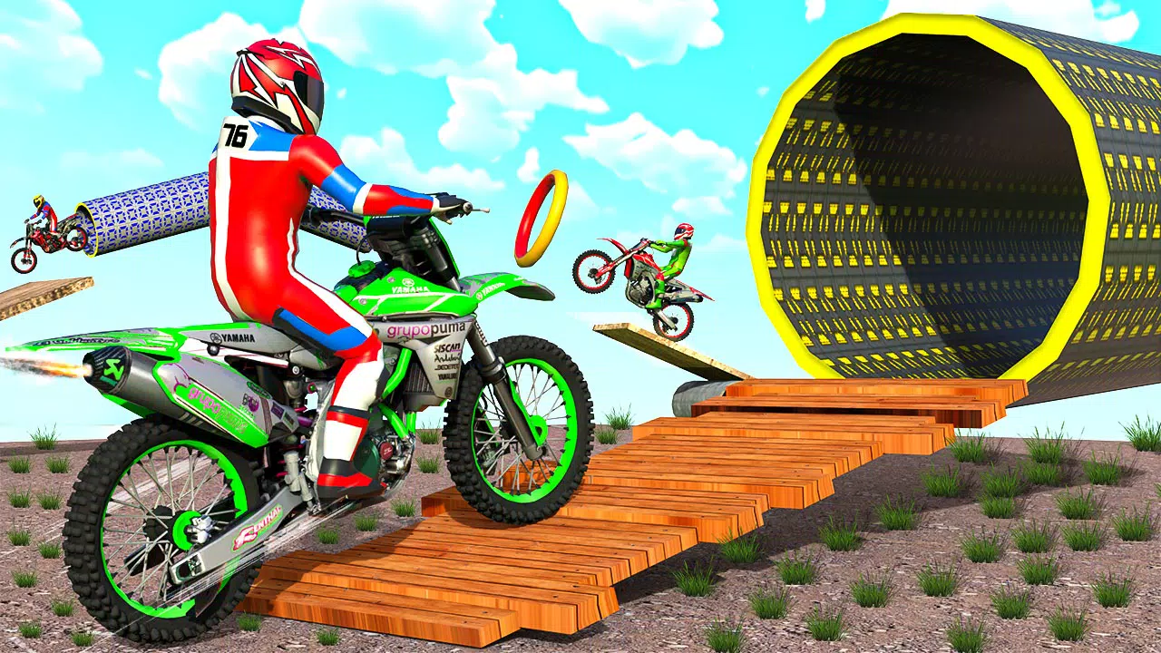 Bike Game 3D: Motocross Skills应用截图