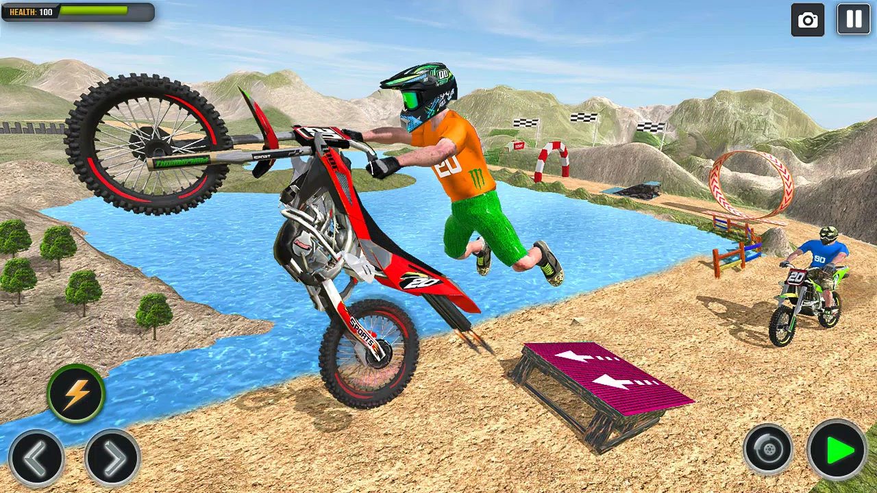 Bike Game 3D: Motocross Skills应用截图